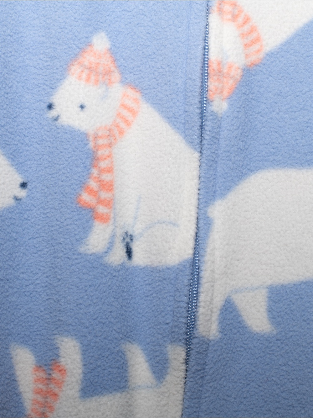 Carters polar bear winter footie - Picture 4 of 6